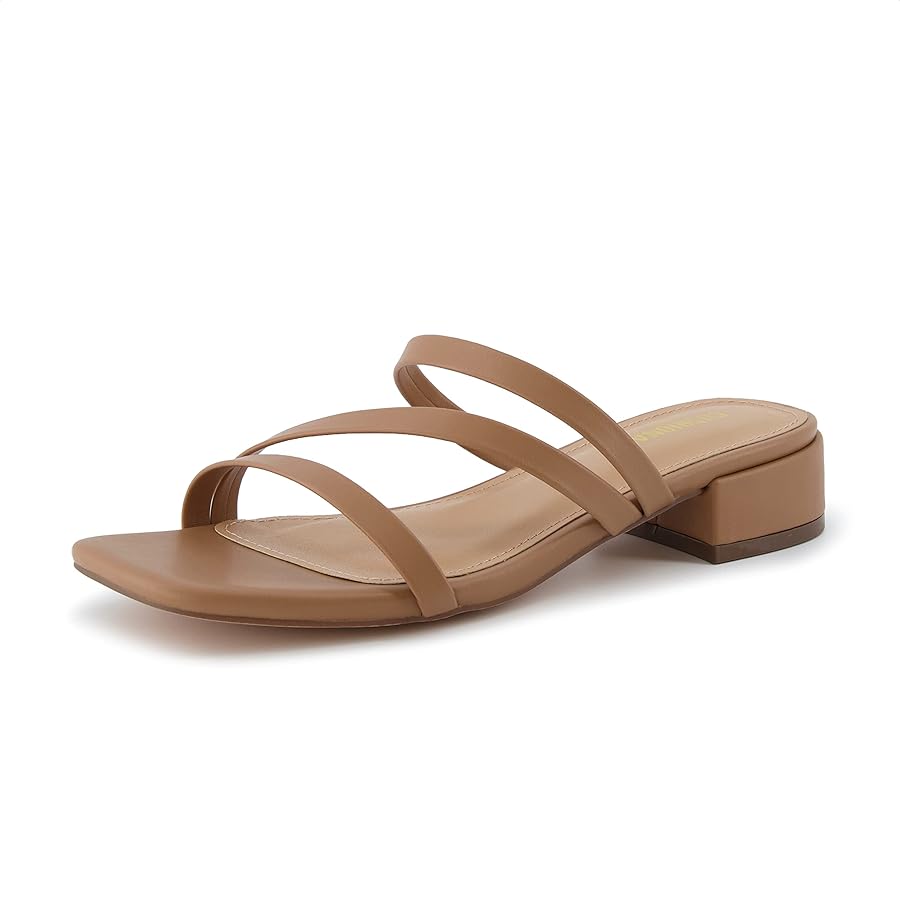 Amazon.com | CUSHIONAIRE Women's Newport Low Block Heel